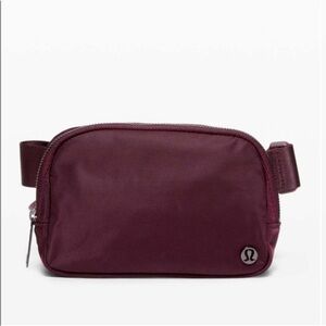 lululemon athletica unisex Burgundy belt Bag